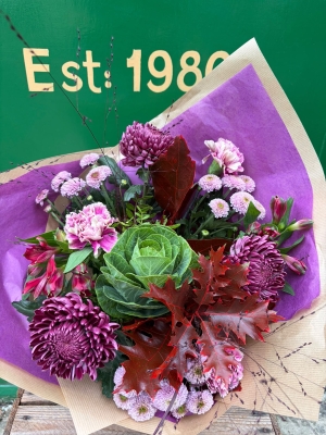 Autumn Pinks Gift Wrap