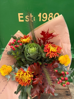 Autumn 'Rust' Gift Wrap