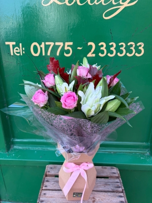 Rose & Lilly Hand Tied