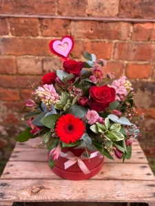 Valentines Hat Box